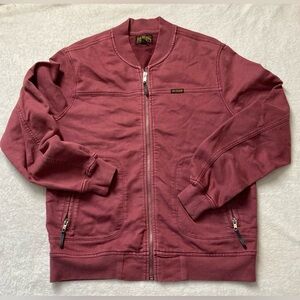 True Religion Knit Mens Runner Jacket Full Zip‎ Crew Neck Sz Medium